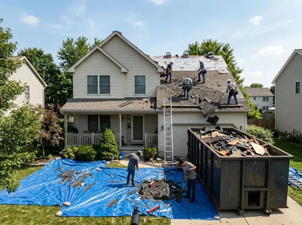roof-replacement-debris-remova-004 — frequently asked questions, Cheapest Dumpster Rentals in Saltillo, MS